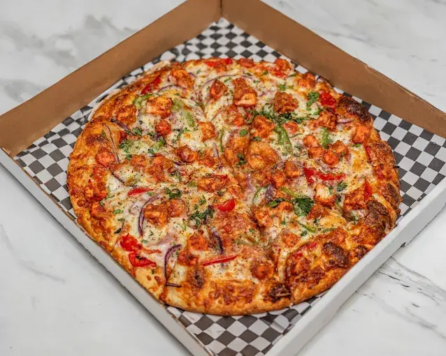 Stone oven pizza at Pizzaa Doctors St. James Winnipeg